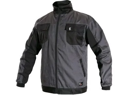 Blúza CXS PHOENIX PERSEUS, šedo-čierna, veľ. 46