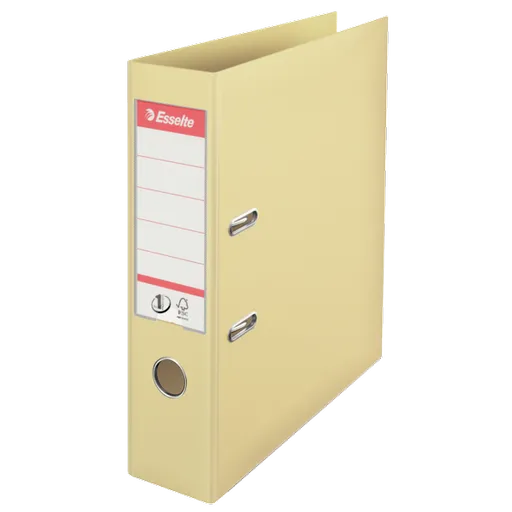 ESSELTE No.1 pákový zakladač Power NATURELE A4 75mm krémový