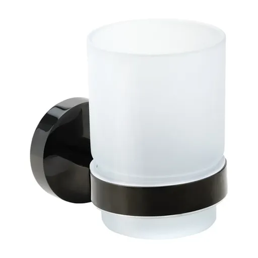 Bemeta Hematit držiak kefiek vrátane poháre vo farbe grafit 159110012