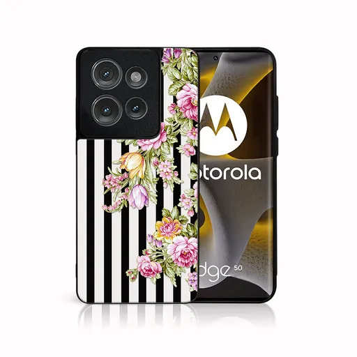 MY ART Ochranný kryt pre Motorola Edge 50 STRIPS (176)