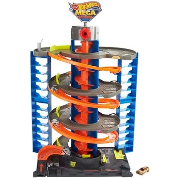 Hot Wheels City, vylepšená mega garáž (0887961920901)