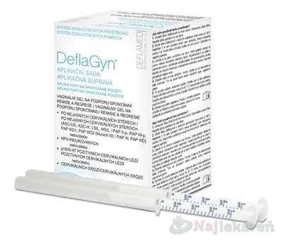 DeflaGyn aplikačná súprava vaginálny gél 150 ml + 2 aplikátory