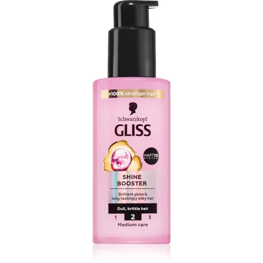 Schwarzkopf Gliss Liquid Silk bezoplachové sérum pre posilnenie a lesk vlasov Shine Booster 100 ml