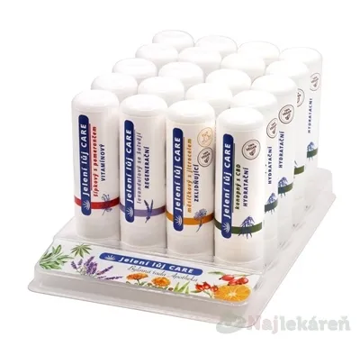 Jelení loj CARE SADA rôzne druhy 20x4,5g