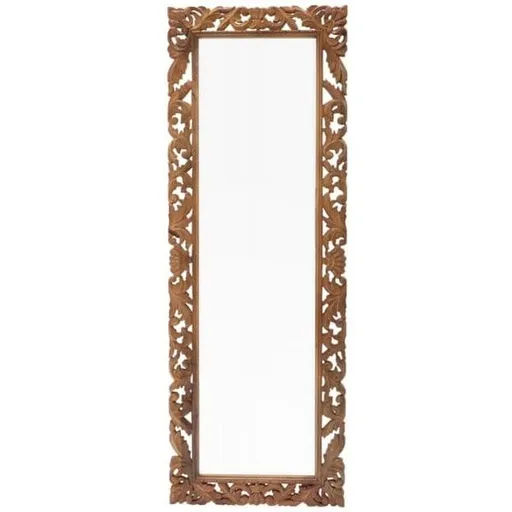 Zrkadlo 60x170 cm Retro ručne vyrezávané z masívu mango RETRO-Z170