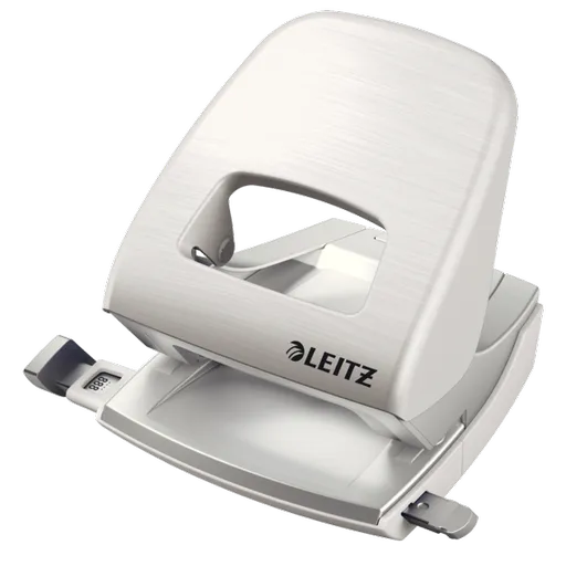 LEITZ Stolný dierovač NeXXt STYLE 5006, arktická biela