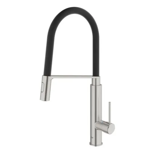 Grohe Concetto New drezová batéria s vyťahovacou sprškou supersteel 31491dc0 G31491DC0