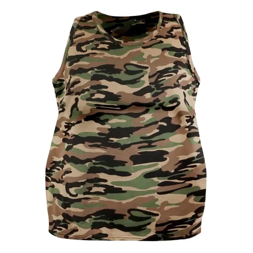 Miners Mate supersize Nadrozmerné tielko Unisex - Maskáčová | 7XL