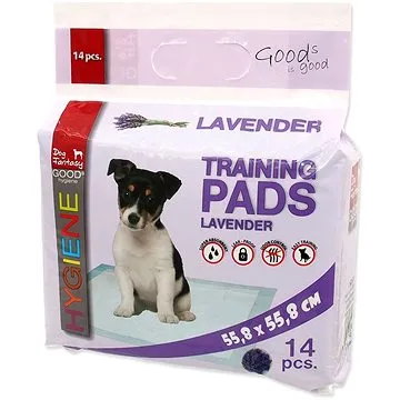 DOG FANTASY podložka lavender 55,8 × 55,8 cm 14 ks (8595091792696)