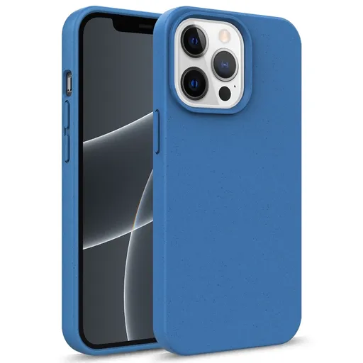 ECO RUBBER Ochranný obal Apple iPhone 15 Pro Max modrý