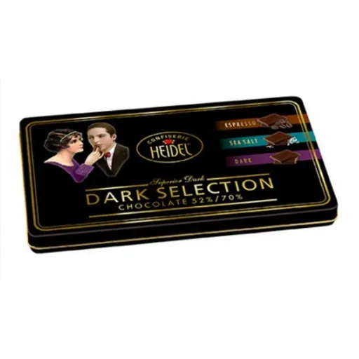 HEIDEL Kolekcia horkých čokolád plech 120 g