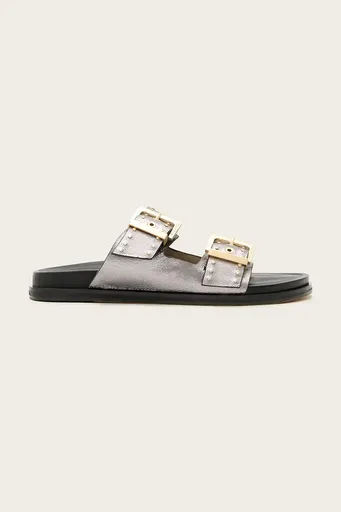 Kožené šľapky AllSaints Magda Stud Sandal