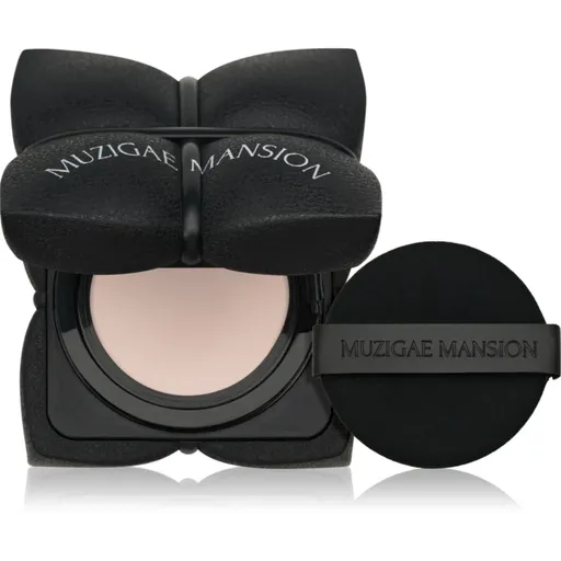 MUZIGAE MANSION Sleek Matt Cushion dlhotrvajúci make-up v hubke SPF 50+ pre dokonalý vzhľad odtieň N19 15 g