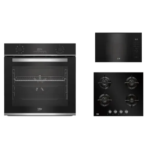 Súprava spotrebičov Beko BBIM13300X + HILG64220S + BMGB20212B