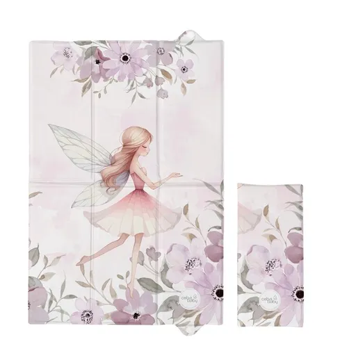 CEBA BABY Podložka prebaľovacia cestovná (60x40) Basic Meadow Fairy