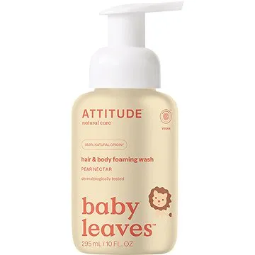 ATTITUDE Baby Leaves 2 v 1 s vôňou hruškovej šťavy 295 ml (626232466324)