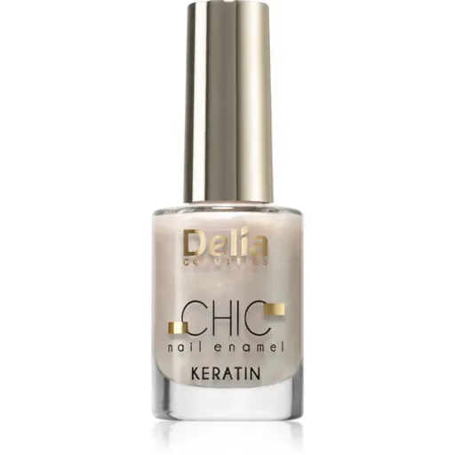 Delia Cosmetics Chic lak na nechty s keratínom odtieň Opal 01 11 ml