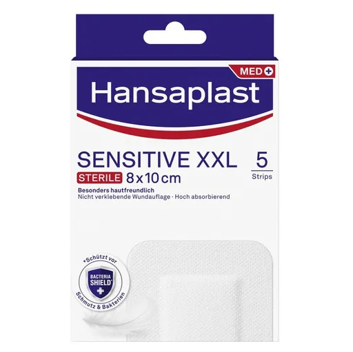 HANSAPLAST Sensitive XXL náplasť 5 kusov