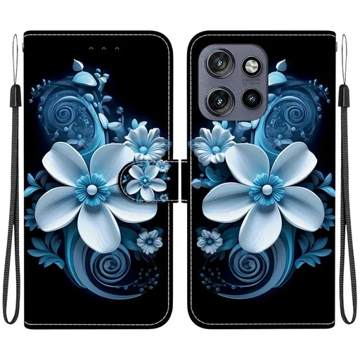 ART Peňaženkový kryt pre Motorola Edge 60 Neo / 50 Neo / ThinkPhone 25 BLACK ORCHID