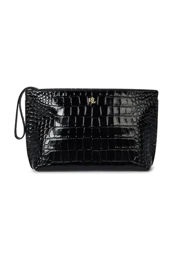 Kožená listová kabelka Lauren Ralph Lauren