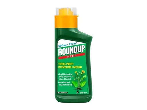ROUNDUP Fast bez glyfozátu - koncentrát EVERGREEN 500ml