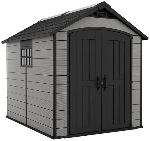 Záhradný domček plocha 228 x 287 cm (sivá-antracit)