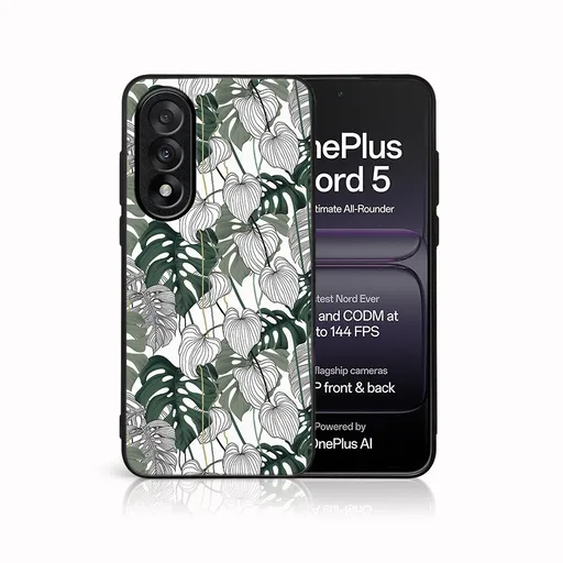 MY ART Ochranný kryt pre OnePlus Nord 5 5G LEAF (175)