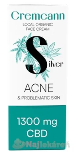 Annabis CREMCANN SILVER 1 lokálny bio krém na problematickú pokožku 30 ml