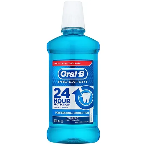 Oral-B Pro-Expert Professional Protection ústna voda príchuť Fresh Mint 500 ml