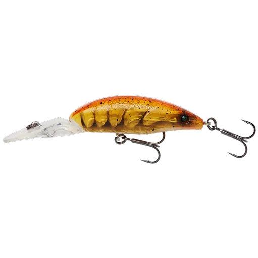 Savage gear wobler 3d shrimp twitch dr suspending golden ghost 5,2 cm 6,4 g