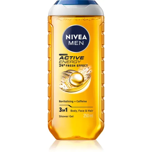 Nivea Men Active Energy sprchový gél pre mužov 250 ml