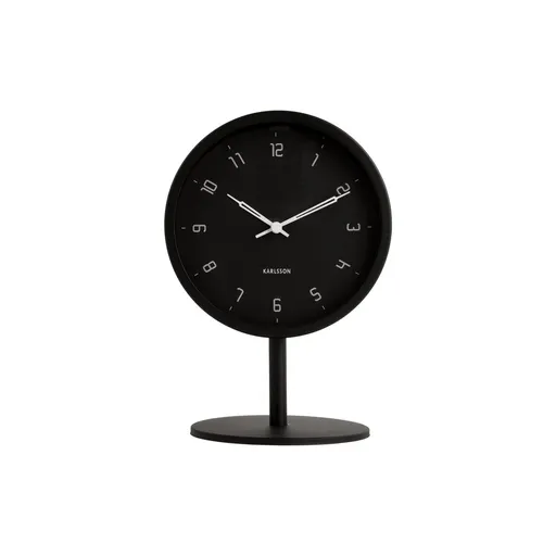 Karlsson 5951BK dizajnové stolné hodiny 23 cm