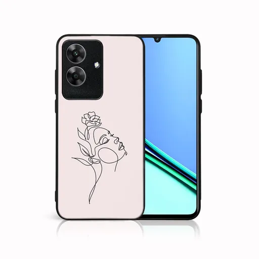 MY ART Ochranný kryt pre Realme Note 60 ROSE GIRL (198)