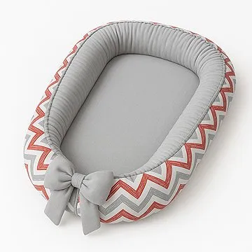 BabyTýpka hniezdo – Cikcak Red Grey (8594201222085)