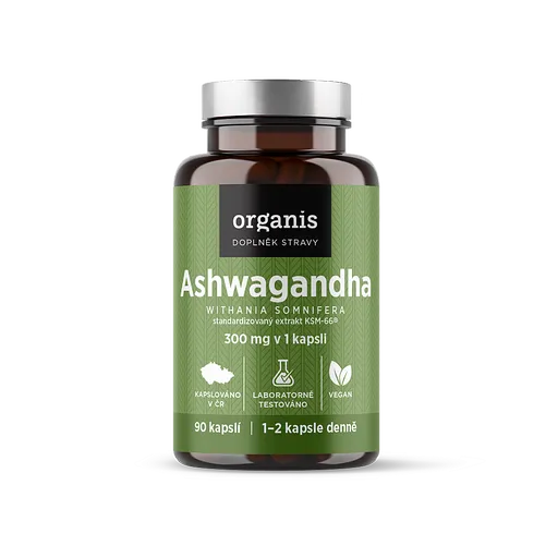ORGANIS Ashwagandha 300 mg 90 kapsúl