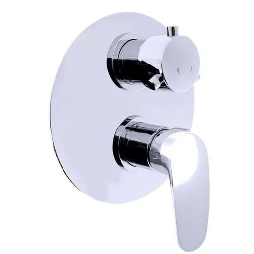 RAV SLEZÁK Amur sprchová a vaňová batéria s prepínačom chróm AM786K