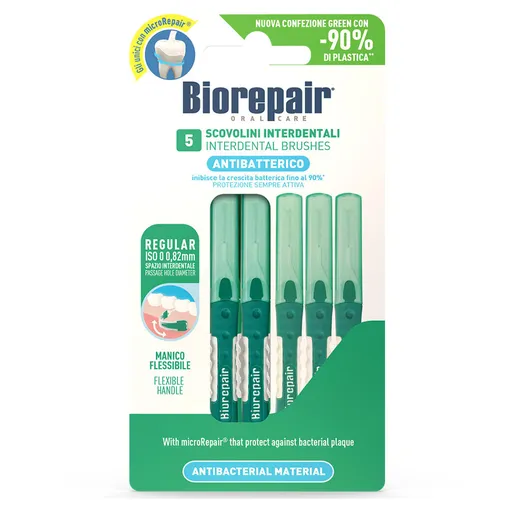 BIOREPAIR Medzizubné kefky Regular 0,82 mm v blistri 5 ks