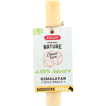 Zolux Cheese Bone syrová pochúťka M pre psa 6 – 10 kg (3336024823118)