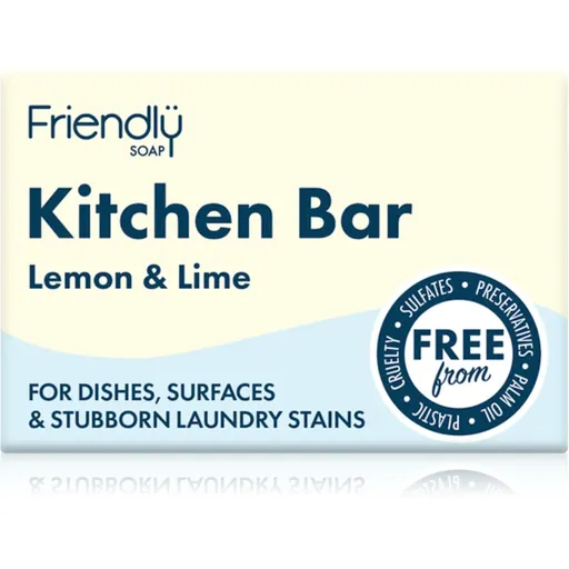Friendly Soap Kitchen Bar Lemon & Lime prírodné mydlo 95 g