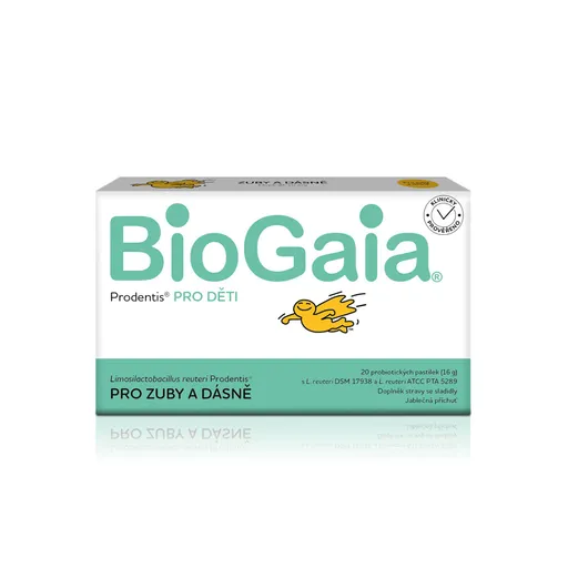 BIOGAIA® Prodentis® pre deti 20 pastiliek