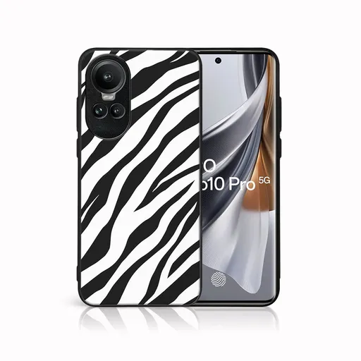 MY ART Ochranný kryt pre Oppo Reno10 5G / Reno10 Pro 5G ZEBRA (237)