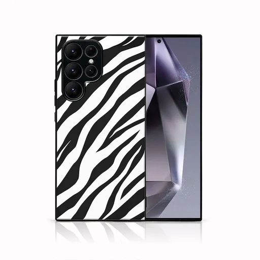 MY ART Ochranný kryt pre Samsung Galaxy S24 Ultra 5G ZEBRA (237)