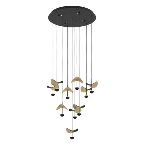 LED závesné osvetlenie Eglo DRACERA čierna 390339