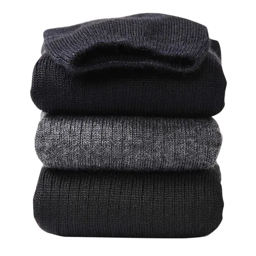 Ponožky s masážnym efektom, 60 % vlna, 2 páry