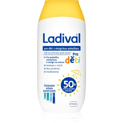 Ladival Pre Deti ochranný gél proti slnečnému žiareniu 50+ 200 ml