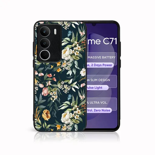 MY ART Ochranný kryt pre Realme C71 FLORAL (158)