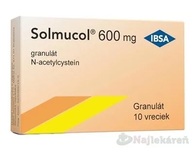 Solmucol 600 mg 10ks