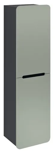 SAPHO - KERALA skrinka 38x143x32cm, 2x dvierka, ľavá/pravá, verde/antracitový mat KR350-4434