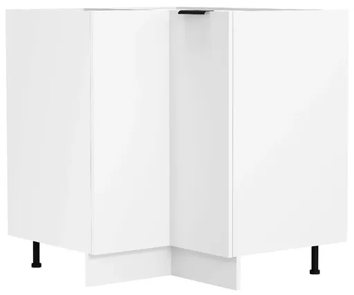 VCM Rohová základní skříňka „Fasola“, bílá