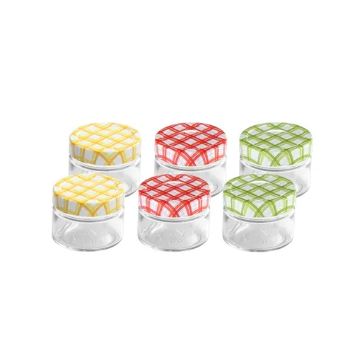 Zaváracie poháre DELLA CASA 125 ml, 6 ks